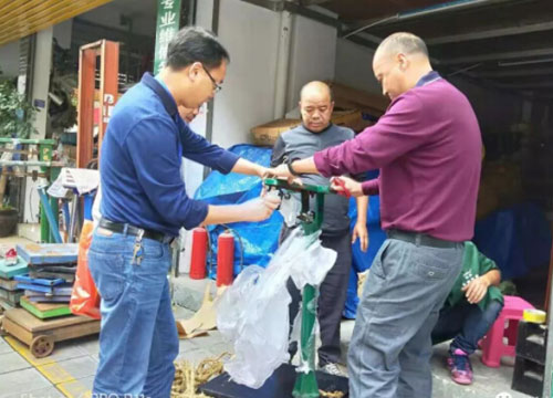 興義市查獲假冒＂火車＂牌電子磅秤198臺(tái)